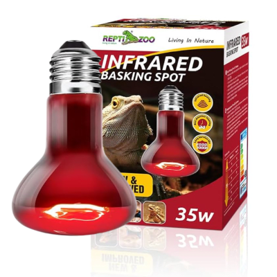 AMPOLLETA DE CALOR INFRARROJA 35W REPTIZOO, INFRARED BASKING SPOT