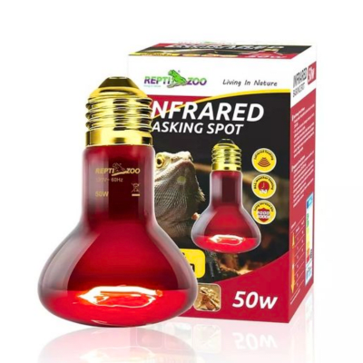 AMPOLLETA INFRAROJA 50W REPTIZOO, INFRARED BASKING SPOT