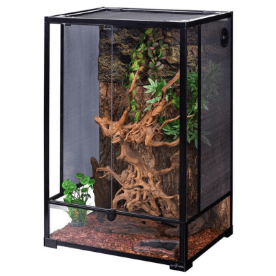 REPTIZOO, TERRARIOS DE VIDRIO PARA REPTILES (APILABLES)  60X45X90CM