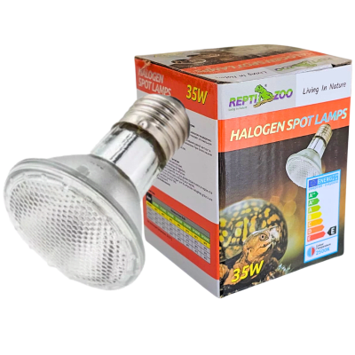 AMPOLLETA HALÓGENA UVA Y CALOR 35W.