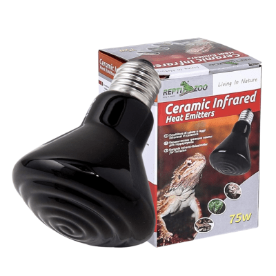 AMPOLLETA DE CERÁMICA TIPO CONO-NEGRO, MAS COMPACTA 75W1
