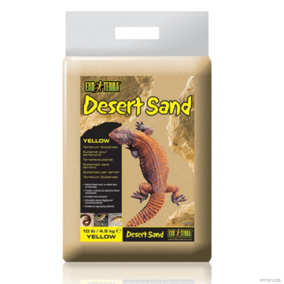 EXOTERRA ARENA DESERTICA AMARILLA 4,5KG