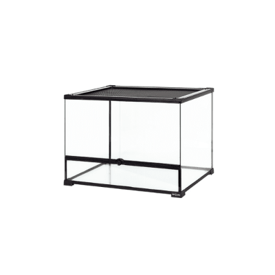 TERRARIO DESMONTABLE PARA REPTILES CON PUERTA SUPERIOR 50X30X35CM (LARGO, ANCHO Y ALTO)
