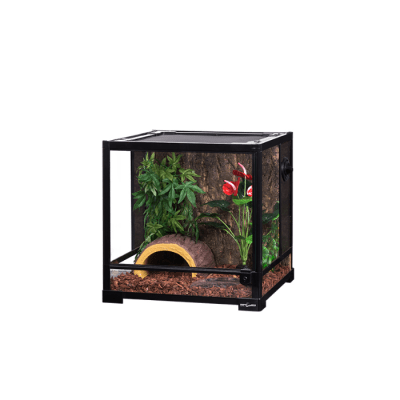 REPTIZOO, TERRARIOS DE VIDRIO PARA REPTILES (APILABLES)  45X45X45CM