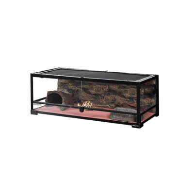 REPTIZOO, TERRARIOS DE VIDRIO PARA REPTILES (APILABLES)  90X45X32CM