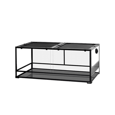 TERRARIOS DE VIDRIO PARA REPTILES (APILABLES)  120X60X45CM (LARGO, ANCHO Y ALTO)