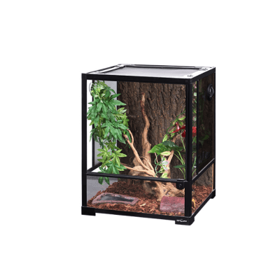REPTIZOO, TERRARIOS DE VIDRIO PARA REPTILES (APILABLES)  45X45X60CM