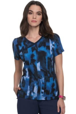 Raquel 385Pr Top - Watemark Stripe Blue1