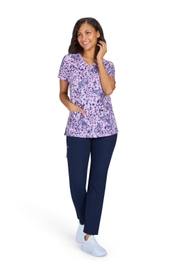 Velora 1082PR Top - Butterflight French Lavender1