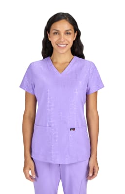 Velora 1082PR Top - Iridescent French Lavender