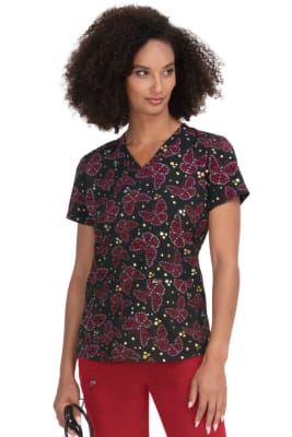 Velora 1082Pr Top - Starry Butterflies Foil1