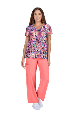 Enik 1121PR Top - Blushing Bloom