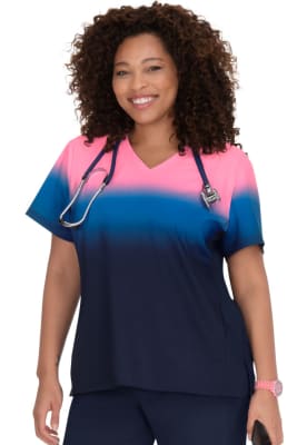 Reform 730Pr Top - Peony Pink/Royal Blue/Navy Ombre