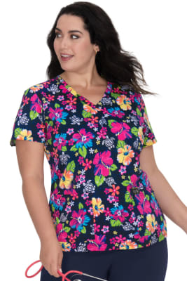 Leslie 384Pr Top - Hono & Hibiscus1