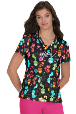 Leslie 384Pr Top - Pretty Kitty1