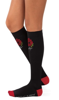 Compression Socks Pac Floral Cheetah Betsey Ba178 Fcbt1