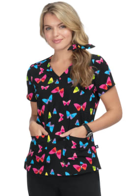 Lulu F100Pr Top - Butterfly Sheer1