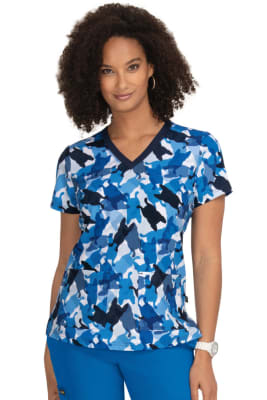 Lulu F100Pr Top - Camo Frenchie Navy1