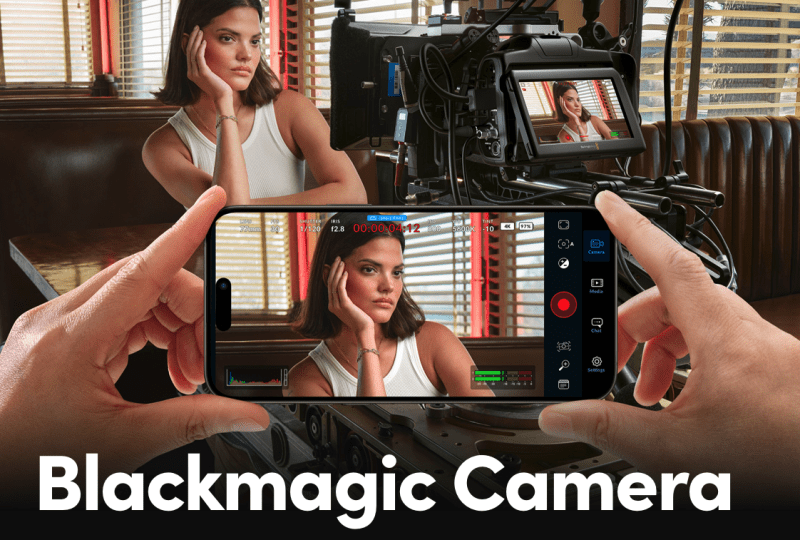 Software Gratuito de Blackmagic para iOS/Android