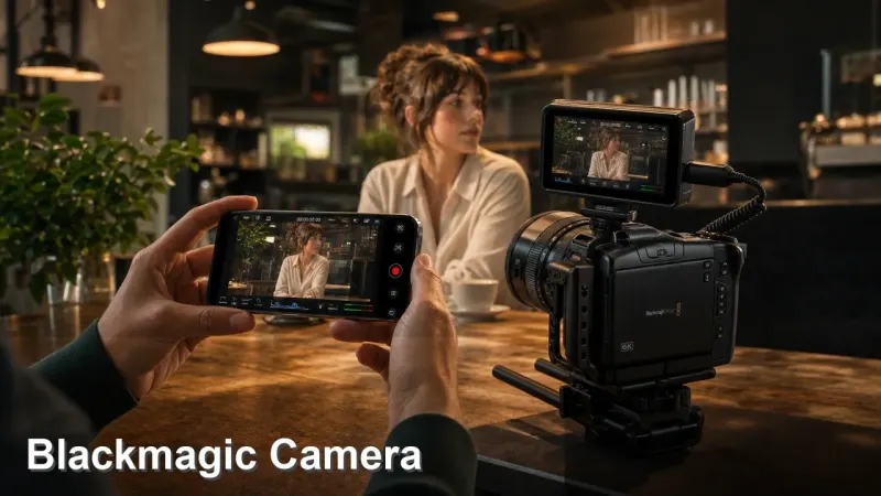 Software Gratuito de Blackmagic para iOS/Android