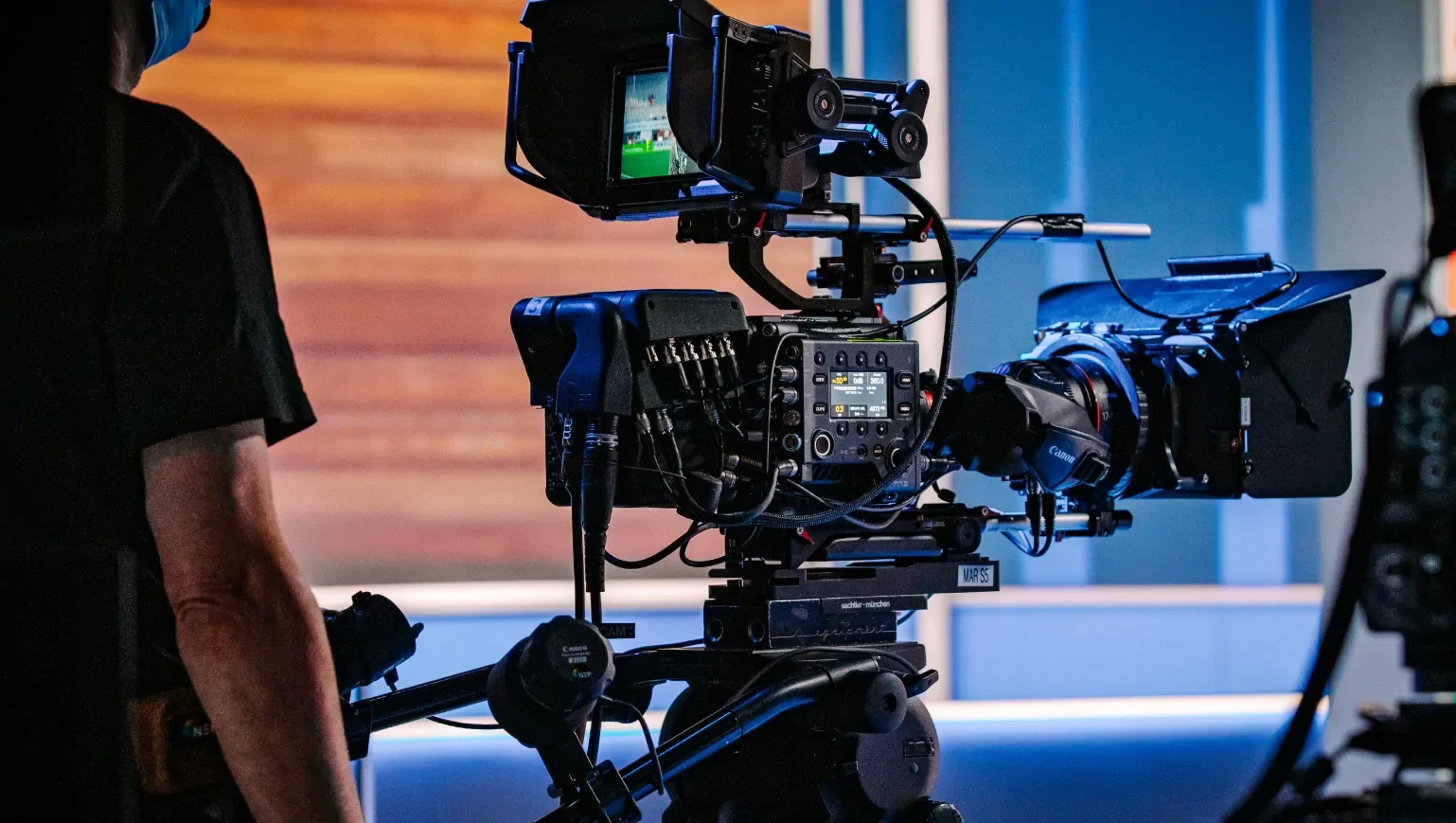 Cámaras de estudio y profesionales