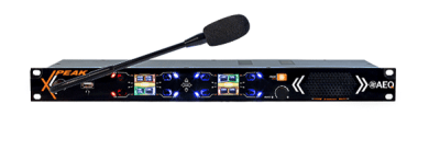 XPEAK_R Panel de usuario de intercom enracable con 8 palancas