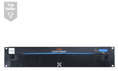 AJA OG-X-FR 2RU, 20-Slot Frame, Single Power Supply1