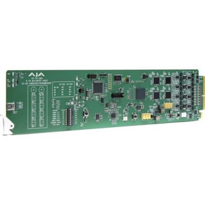 AJA openGear 8-Channel 3G-SDI Analog Audio Embedder/Disembedder with DashBoard Support1