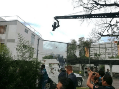 STVIDEO Sistema de plataforma rodante de 4 ruedas (15m)1