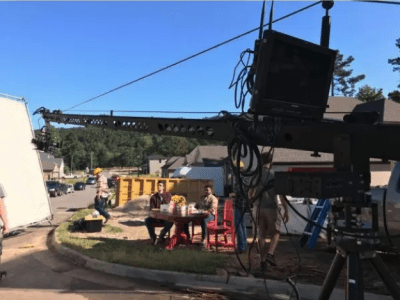 STVIDEO sistema de plataforma rodante de 4 ruedas (17m)1