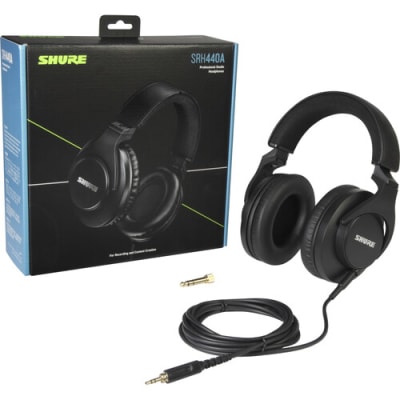 Shure SRH440A Audífonos Profesionales para Estudio