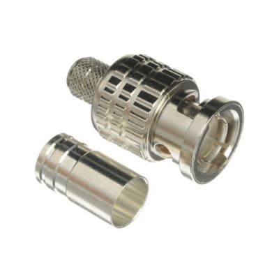 Canare 3.0 GHz 75-Ohm BNC Plug for L-4.5CHD, 1694A Cable1