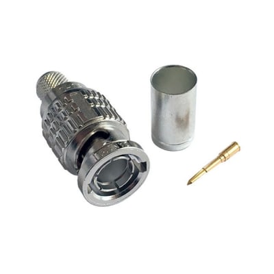Canare BCP-D55UHD 75-Ohm BNC Male Crimp for L-5.5CUHD 12G Cable1