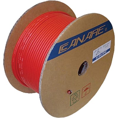 CANARE Cable Coaxial Flexible L-4.5CHWS HD-SDI rojo (200m)1