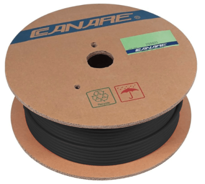 CANARE Cable coaxial L-4CFB  RG59 HD-SDI Negro (300m)