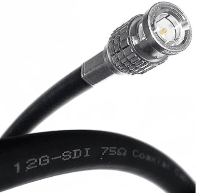Canare Cable coaxial de video 12G-SDI / 4K UHD negro (100 mt)