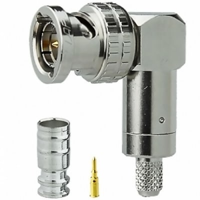 Canare Right-Angle BNC Conector for L-2.5CHD 12G