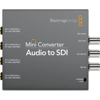 Blackmagic Design Audio to SDI Mini Converter3