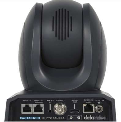 Datavideo PTC-140NDI SDI/HDMI/NDI PTZ Camera con 20x Optical Zoom (Negra)