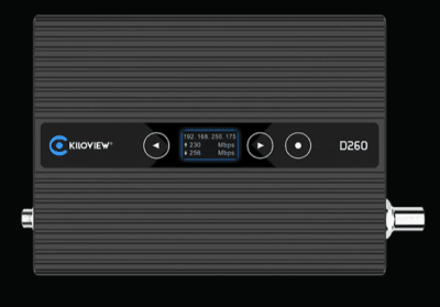 KILOVIEW D260 NDI|HX, SRT, RTSP, RTMP, HLS to SDI and HDMI decoder