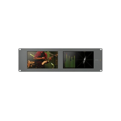 Blackmagic Design SmartScope Duo 4K Rack-Mounted Dual 6G-SDI Monitors