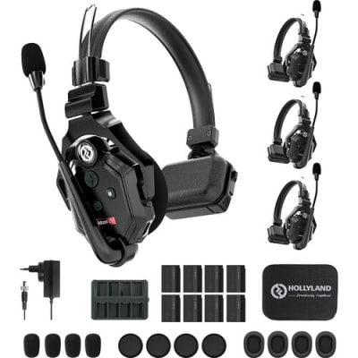 Hollyland Solidcom C1-4S Full-Duplex Wireless DECT Intercom System with 4 Headsets9