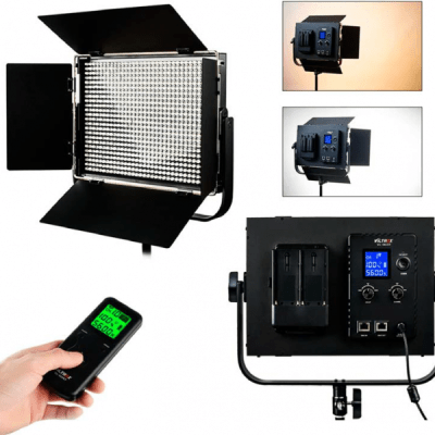 VILTROX VL-60T BI-COLOR 60W 3300-5600K CON STAND CONTROL REMOTO Y BOLSO TRANSPORTE