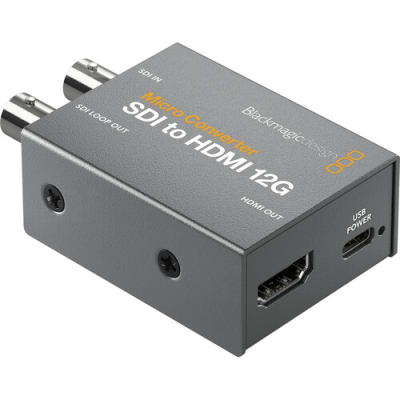 Micro Converter SDI to HDMI 12G PSU1