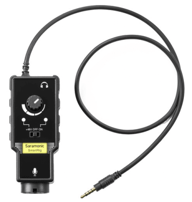 SARAMONIC Smartrig II + Mixer 2 XLR para DSLR y Smartphones