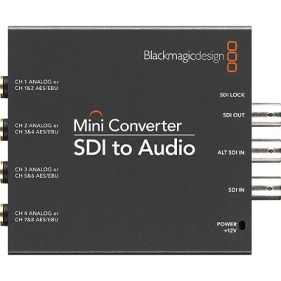 Blackmagic Design SDI to Audio Mini Converter3