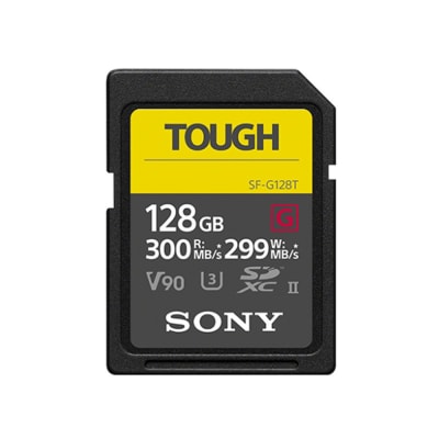 Sony Serie SF-G con especificación TOUGH 128GB