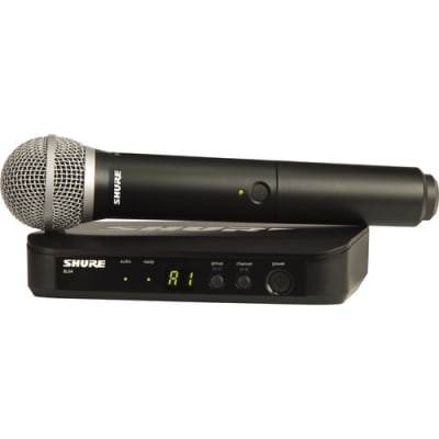 Shure BLX24/PG58-M15 Sistema Inalámbrico para Voz con Micrófono PGA588
