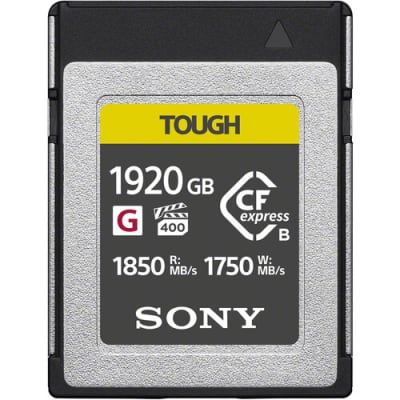 Sony 1920GB CFexpress Type B TOUGH Memory Card1