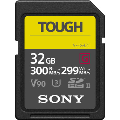 Sony 32GB SF-G TOUGH Series UHS-II SDHC Memory Card